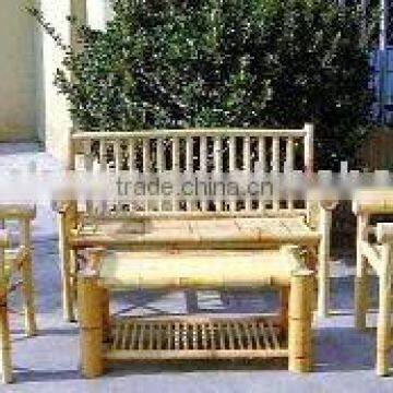 bamboo chair,table,bench and sofa sets