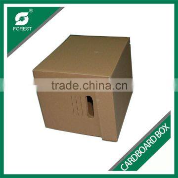 ACCEPT CUSTOM ORDER BROWN CORRUGATED CARDBOARD STORGE PACKING BOX WITH INSTRUCTIONS PRINTING photo-3