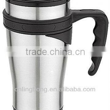 stainless steel thermos mug