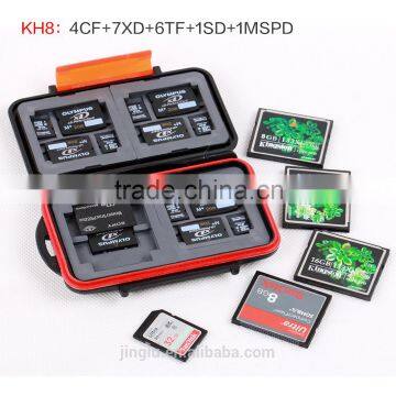 LYNCA KH8-11 Water-Resistant Anti-shock Memory Card Case for 4CF+7XD+6TF+1SD+1MSPD