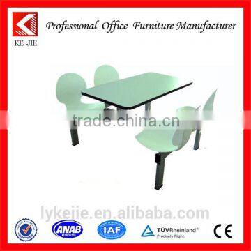 restaurant modern canteen table table and chair solid surface restaurant dining table