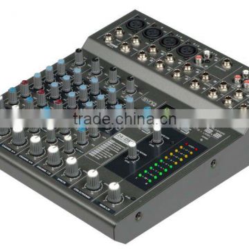 8 channel PA-mixing console