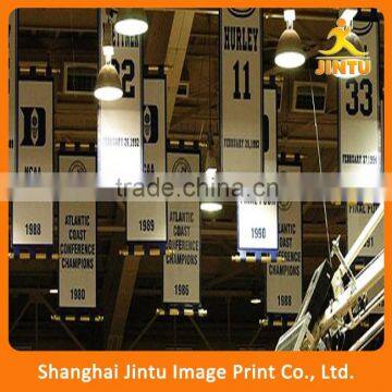 2016 decoration hanging banner decoration indoor fabric banner wall hanging banner