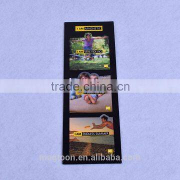 custom cheap wholesale promotional gift magnetic picture photo frame with die cut