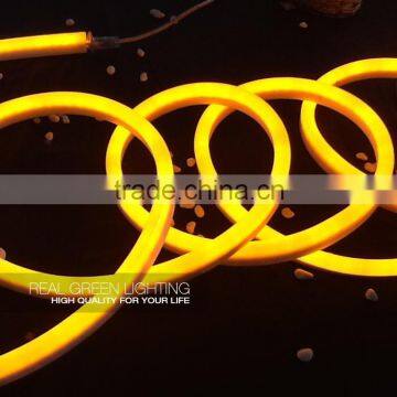 Promotion 12V Yellow LED Neon Rope Light for Party Decoration