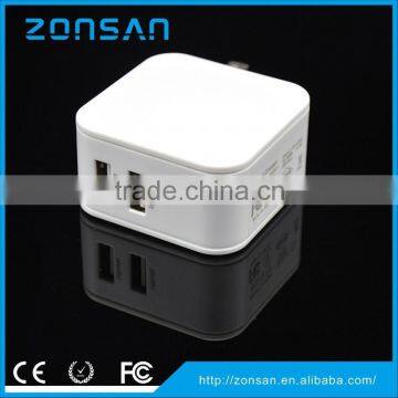 2-PORT USB Charger Travel Charger