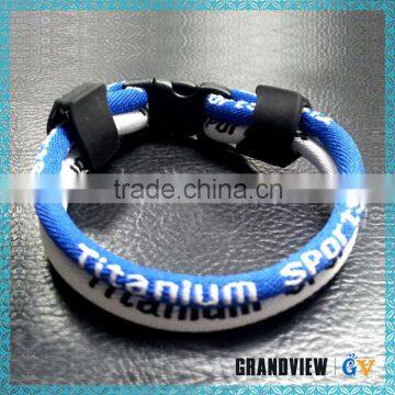 Top quality Custom Best sale white braid bracelet