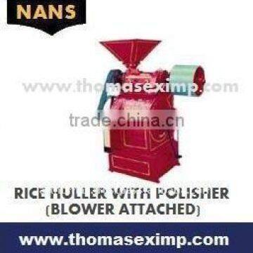 Rice huller with polisher (blower atatched)