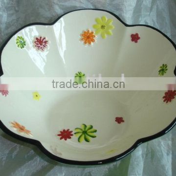 ceramic bowl 10 INCHES