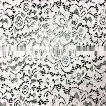 new design elastic nylon spandex lace fabric for garment