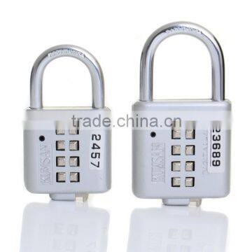 Professional Quality Resettable Zinc Alloy Combination Lock