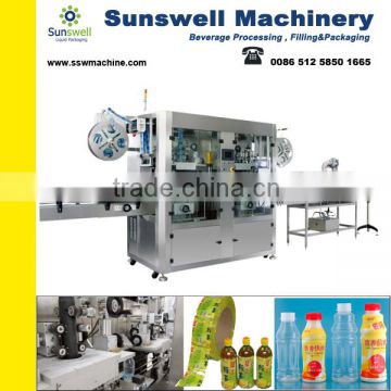 wine glass or can labeling machine