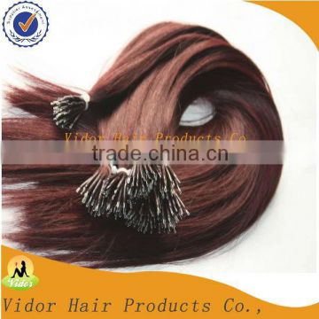 Nano Wholesale Human Hair Products Manufacturers Remy Nano Ring Hair Extensions