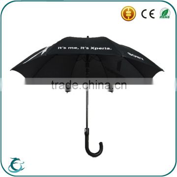 high quality unique fiberglass windproof business gift golf umbrella