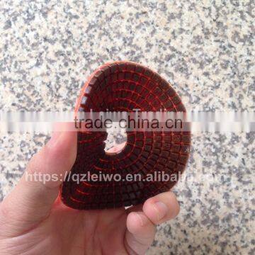 3 Step Flexible Polishing Pads 4 Inch (100 Mm) Polished Granite Marble Stone Resin Abrasive Pad Sanding Disc Wheel photo-6