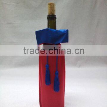 popular wedding favor newest satin wine bottle bag