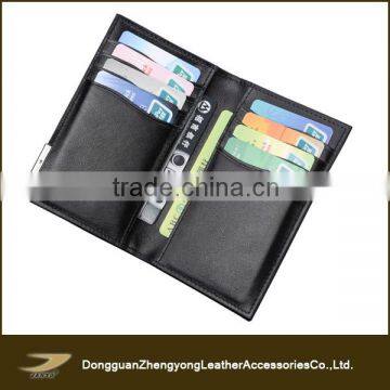 Luxury genuine leather men wallet wholesale