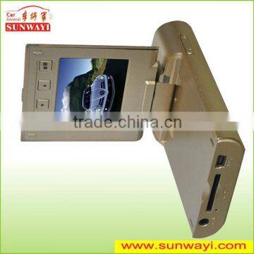 car accident camera recording system with 2.4ch screen