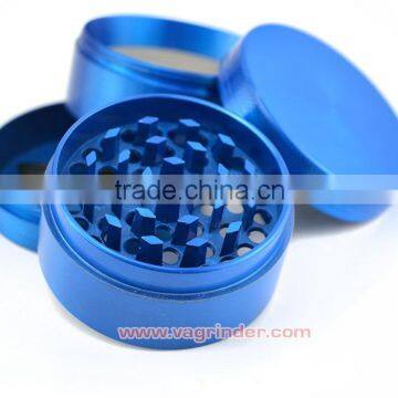 Generic Zinc Alloy Electric Metal Grinder Herb Tabacco Crusher Grinder Cracker photo-4