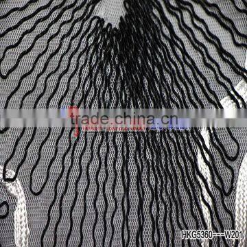 China Supplier Element Fresh Cord Lace Fabric Embroidery photo-2