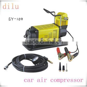 Portable 12v car air compressor, 72L/min air pump, 150 psi car tire inflator