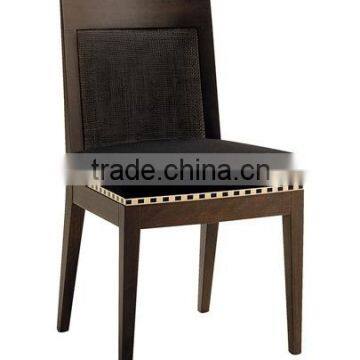 wood and fabric hotel room chair bedroom chair HDC1206