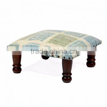 Natural Livings Cotton Printed Stool