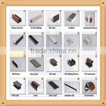 pvc profile for window and door /pvc corner profile/pvc profile extrusion