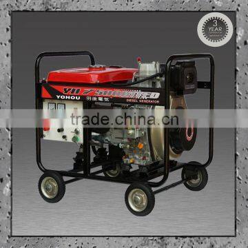 portable diesel generator 5kva single phase