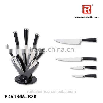 Hot-sale food safe Stainless steel 5pcs kitchen knife set
