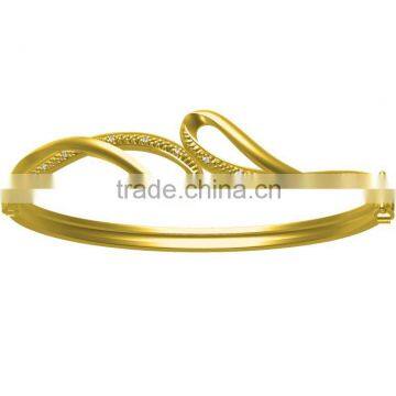CAD Design of Diamond Bangle From Professional Company