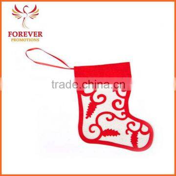 Hollowed Christmas Socking Pendant Tree Decoration