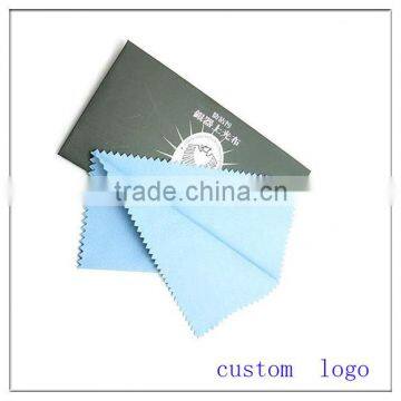 custom logo jewelry silver cleaning polishing cloth