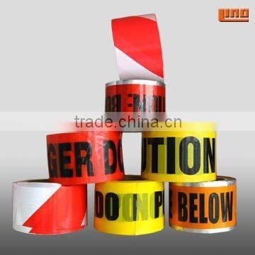 White And Red construction Safety Barricade tape