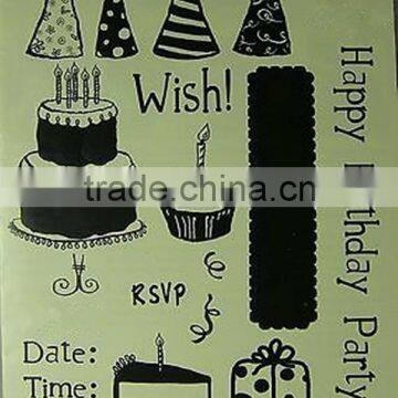 custom acrylic birthday invitation cards for kids