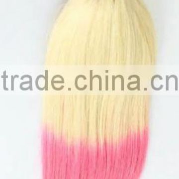 human hair weft