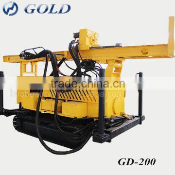 Hot!! Multipurpose 200M Rig, Full Hydraulic Rock Drill For Sale