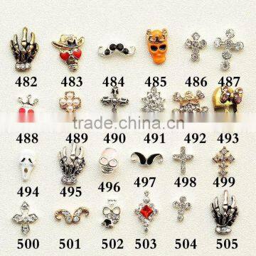 100PCS 3D Alloy Rhinestones Nail Art DIY Decoration HN1906