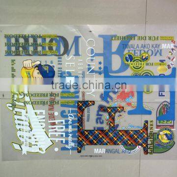 Yiwu Factory Direct Heat Transfer Paper Plastisol Heat Transfer Printing Paper Jersey Number Heat Transfer photo-4