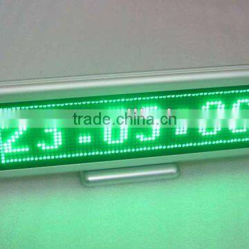 Programme Scrolling/Moving LED Message Display Boards time date