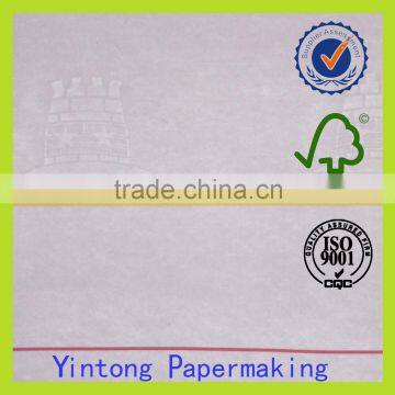 cotton and linen paper security thread paper watermark paper