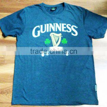 100% ORGANIC COTTON MENS T-SHIRT WITH PRINT