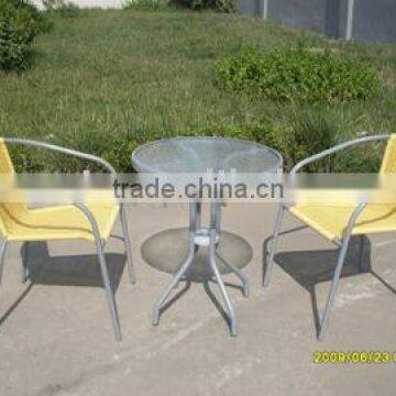 rattan table and chairs