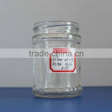 LARGE GLASS STORAGE JARS