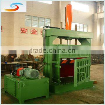 Waste Carton Paper ,plastic Pet Bottle Baler Machine / Hydraulic SemiI-automatic Baler Press photo-3