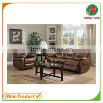 Comfortable air leather recliner sofa furniture living room or office room sofa set HY-S8226