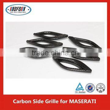 Auto Bodykits Wholesale FOR Marerati Quattroporte Side Vent Carbon Fiber photo-2