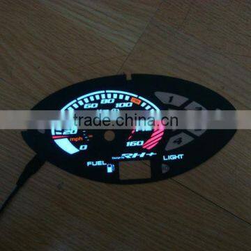 More higher brightness and quality electroluminescent auto gauges