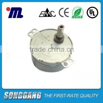 Totally Closed 120V AC Voltage 5/6rpm Small Electric Motor for Stage Light