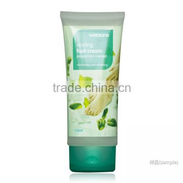 100ml cosmetic packaging tubes for foot cream